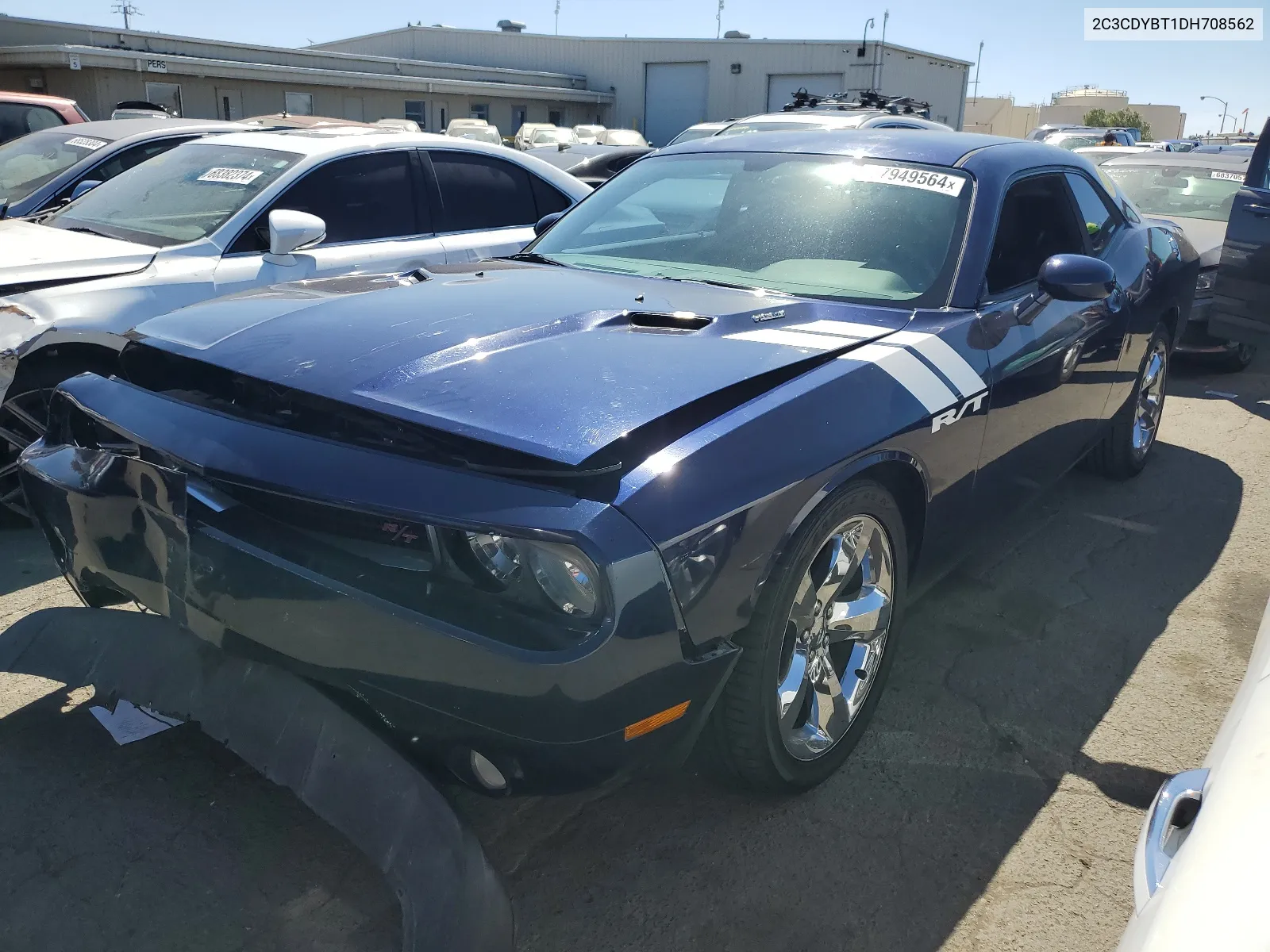 2013 Dodge Challenger R/T VIN: 2C3CDYBT1DH708562 Lot: 67949564