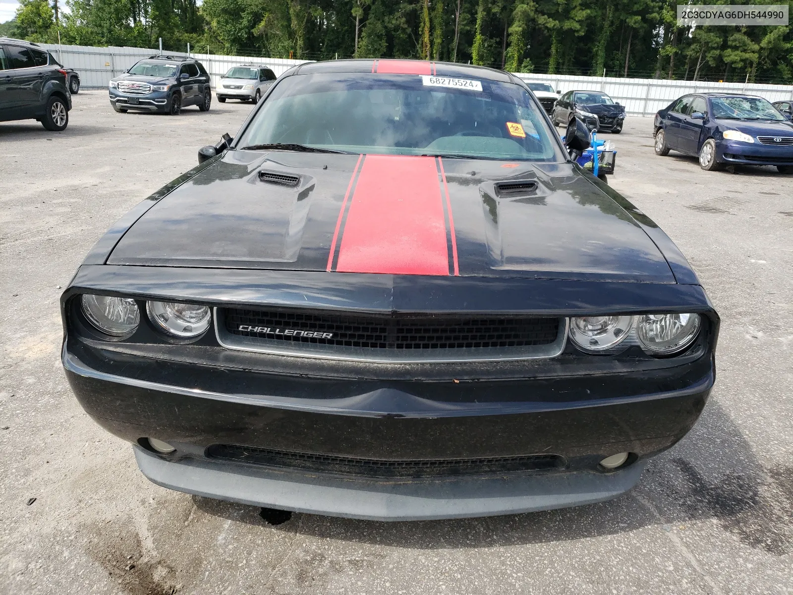 2013 Dodge Challenger Sxt VIN: 2C3CDYAG6DH544990 Lot: 68275524