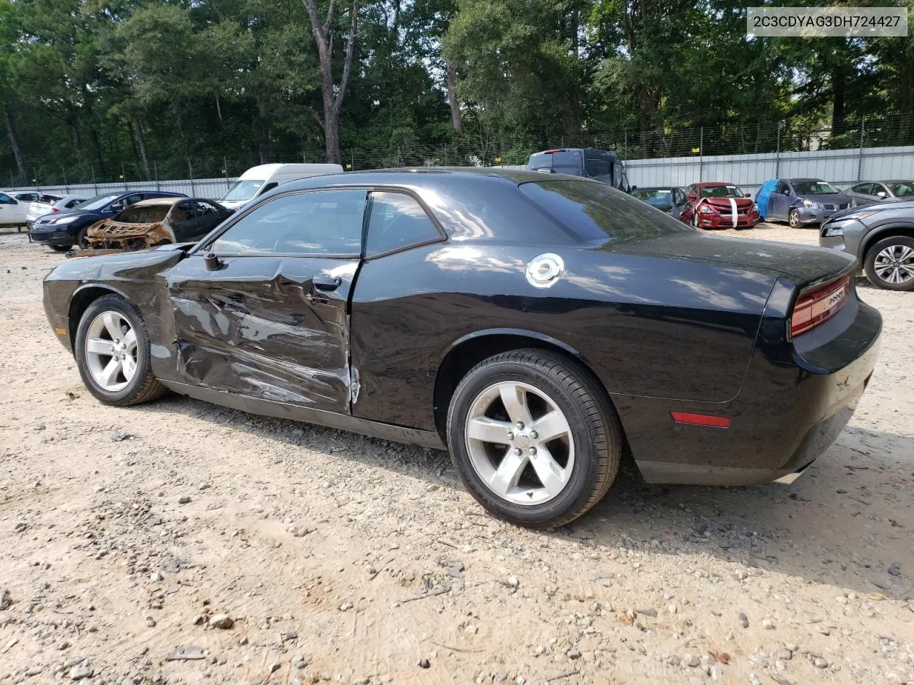 2013 Dodge Challenger Sxt VIN: 2C3CDYAG3DH724427 Lot: 68353284