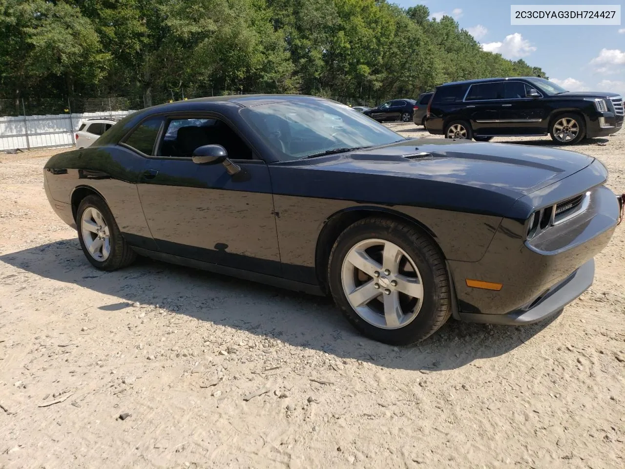 2013 Dodge Challenger Sxt VIN: 2C3CDYAG3DH724427 Lot: 68353284