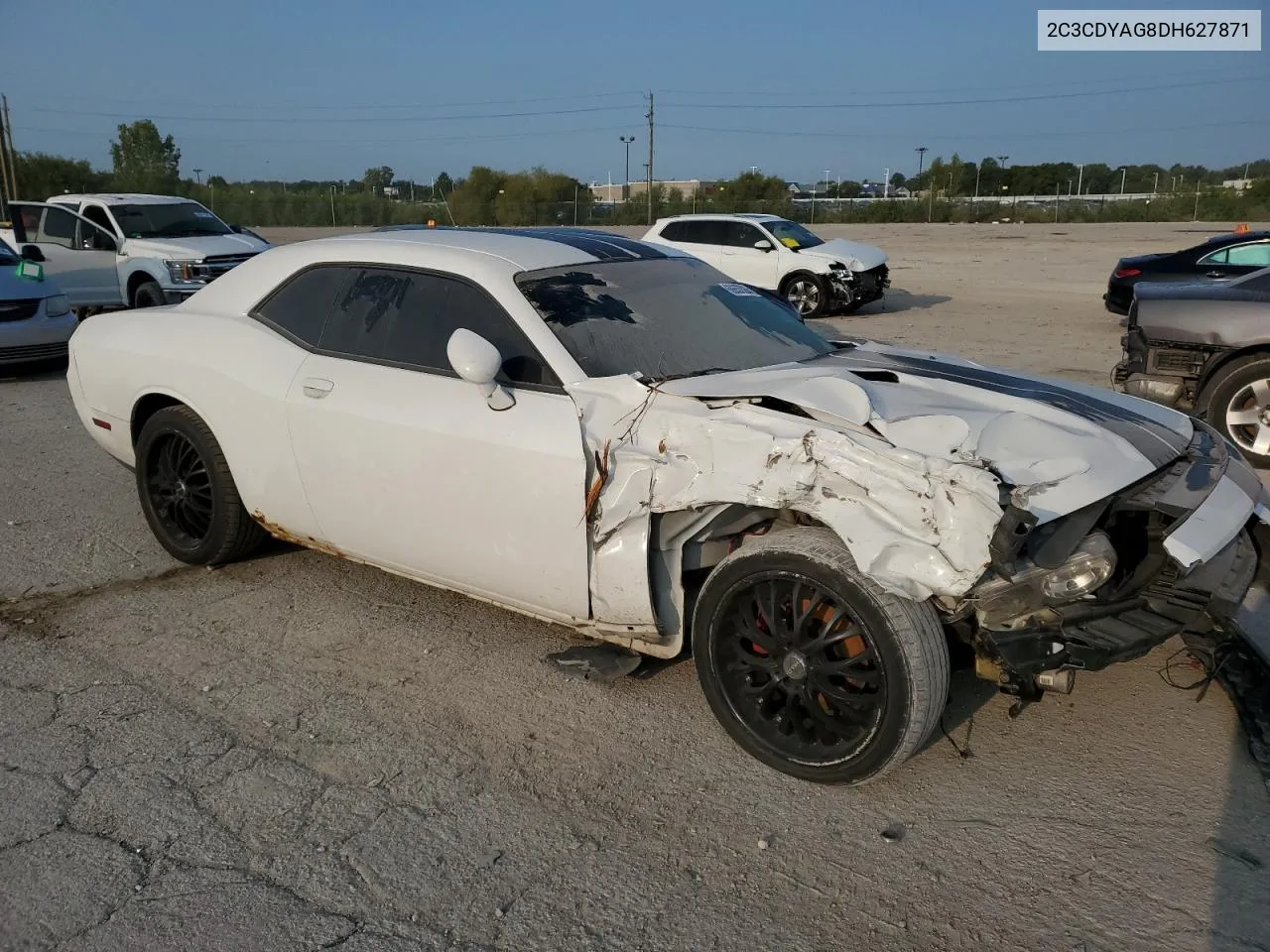 2C3CDYAG8DH627871 2013 Dodge Challenger Sxt