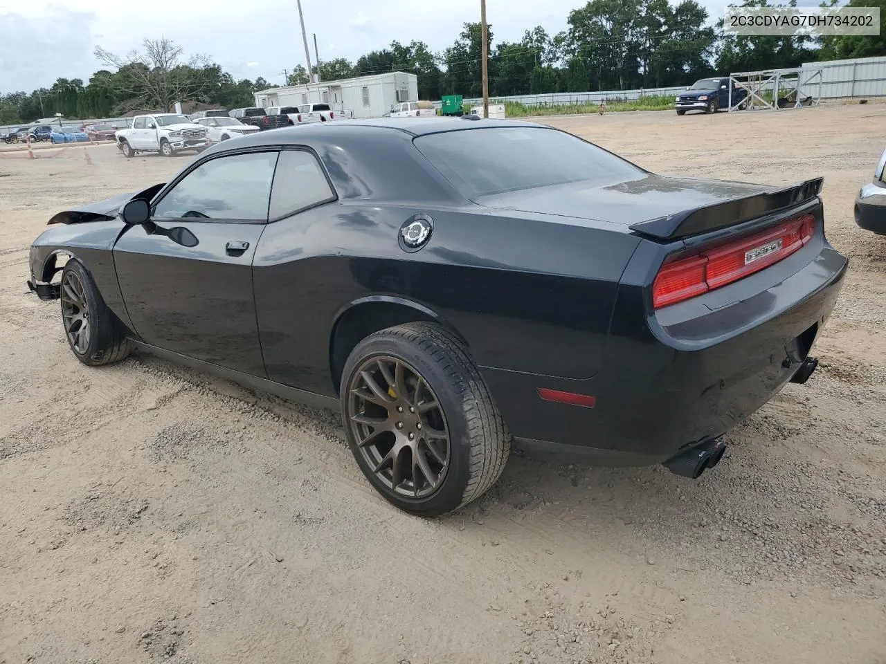 2013 Dodge Challenger Sxt VIN: 2C3CDYAG7DH734202 Lot: 68689034