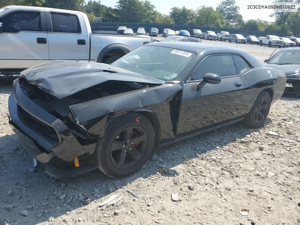 2013 Dodge Challenger Sxt VIN: 2C3CDYAG5DH510622 Lot: 68811334