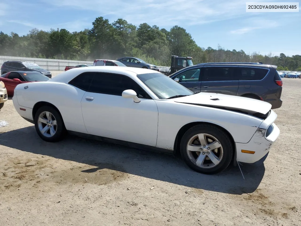 2013 Dodge Challenger Sxt VIN: 2C3CDYAG9DH692485 Lot: 68933284