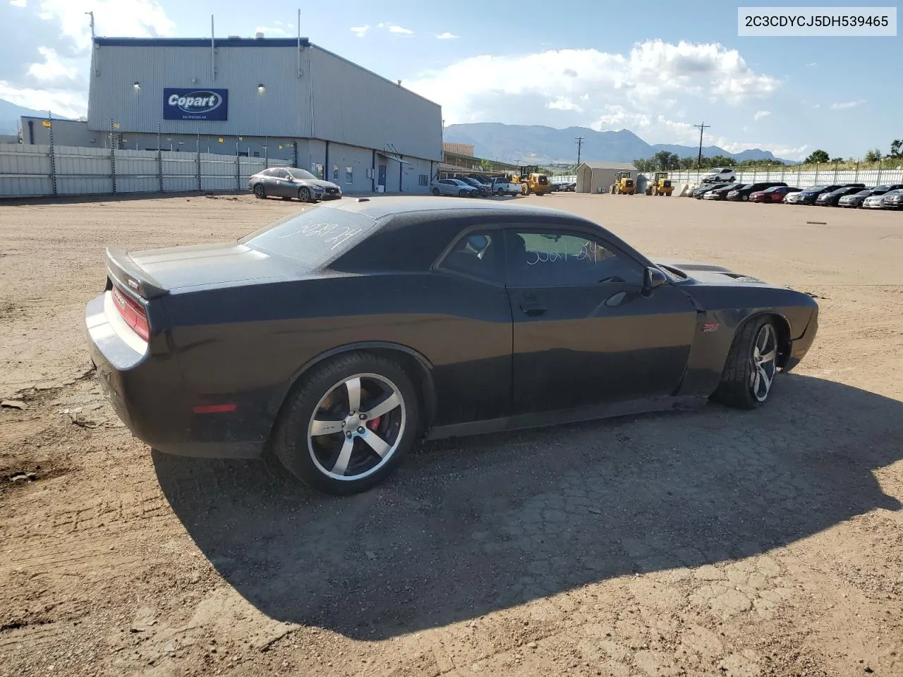 2C3CDYCJ5DH539465 2013 Dodge Challenger Srt-8