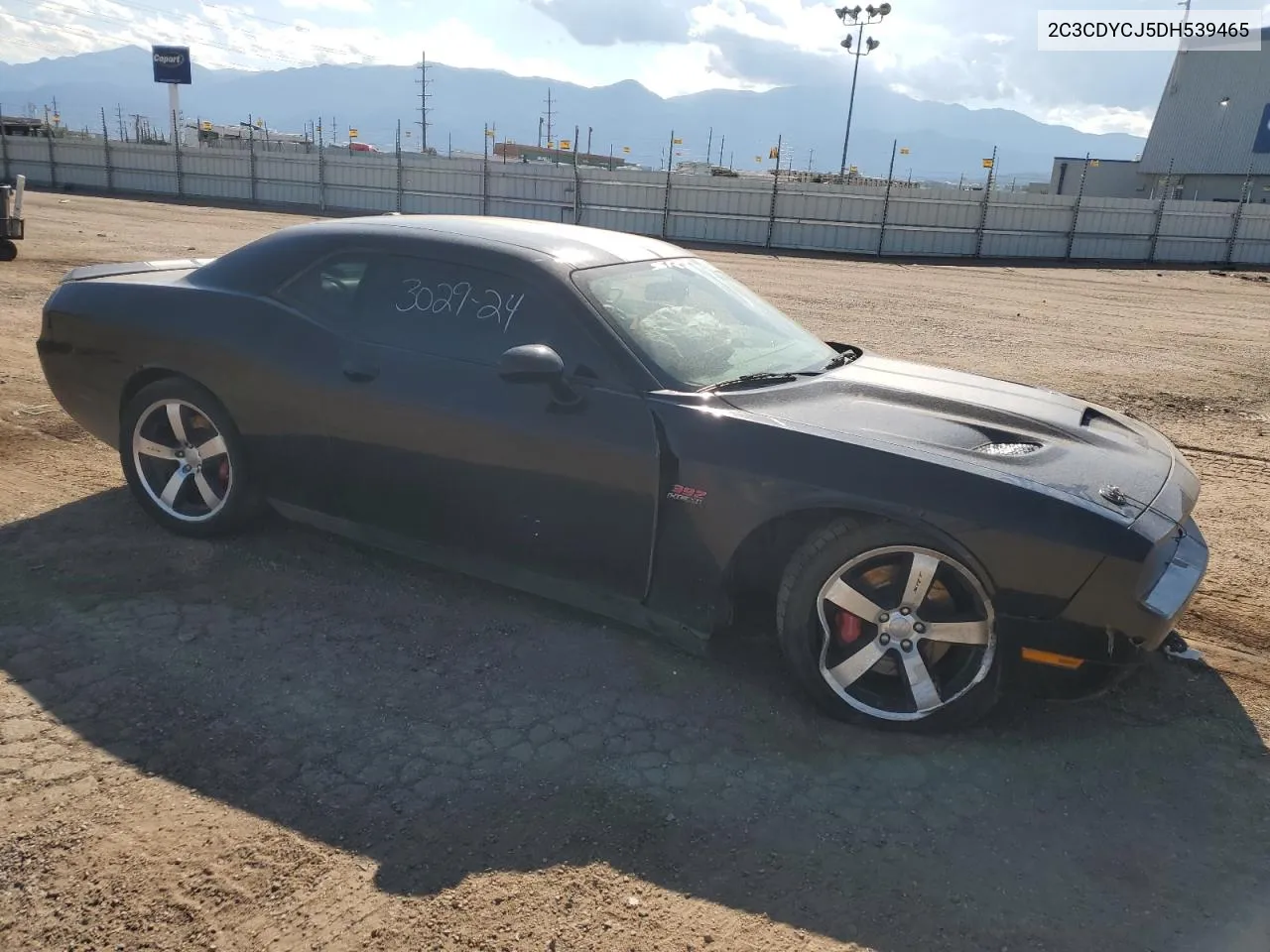 2013 Dodge Challenger Srt-8 VIN: 2C3CDYCJ5DH539465 Lot: 69003624