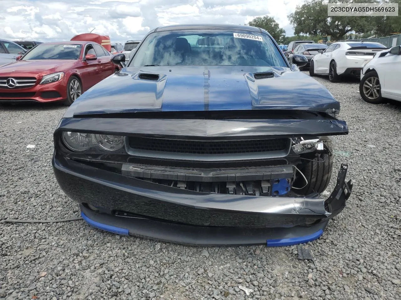 2013 Dodge Challenger Sxt VIN: 2C3CDYAG5DH569623 Lot: 69090204