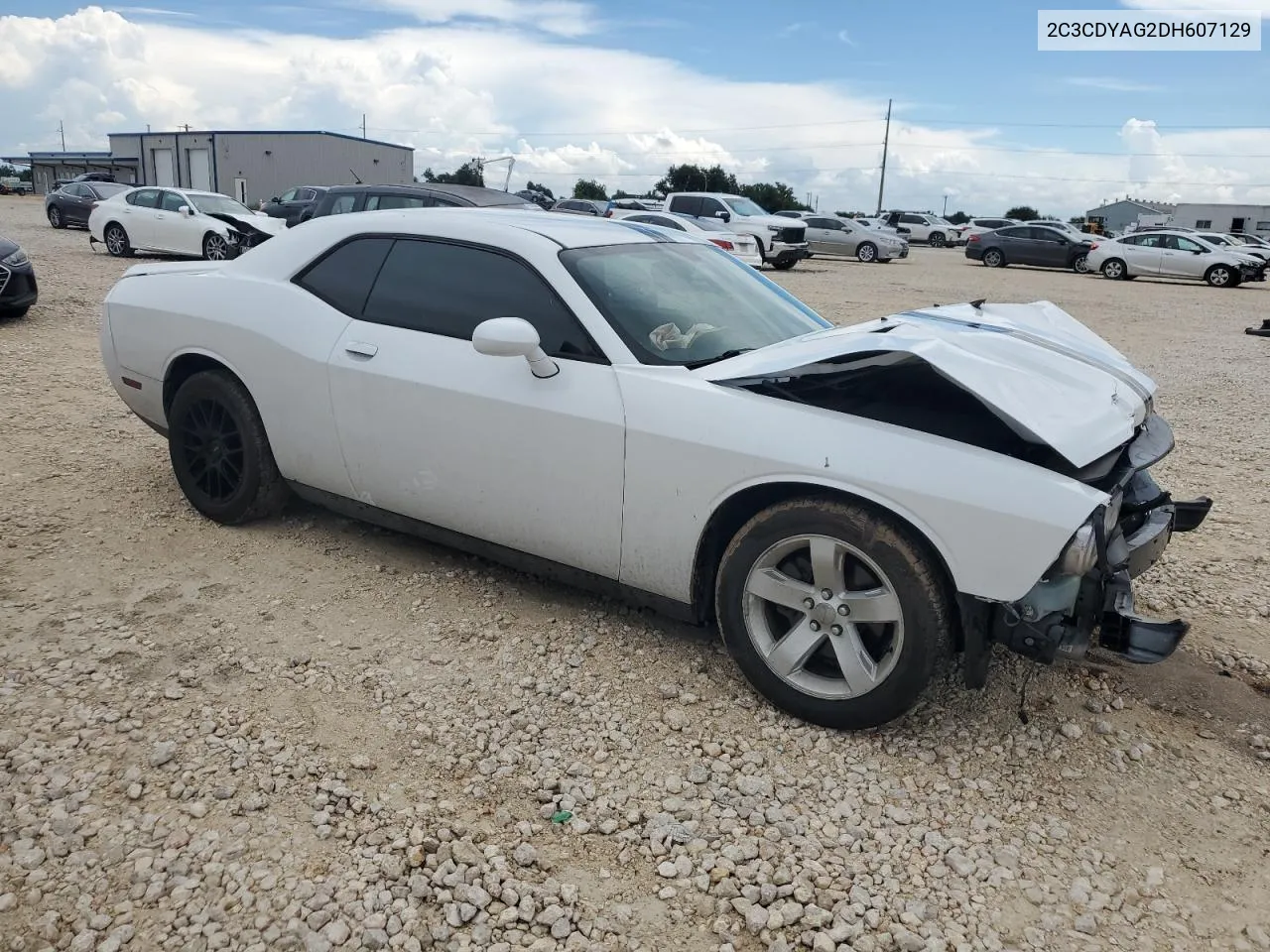 2C3CDYAG2DH607129 2013 Dodge Challenger Sxt