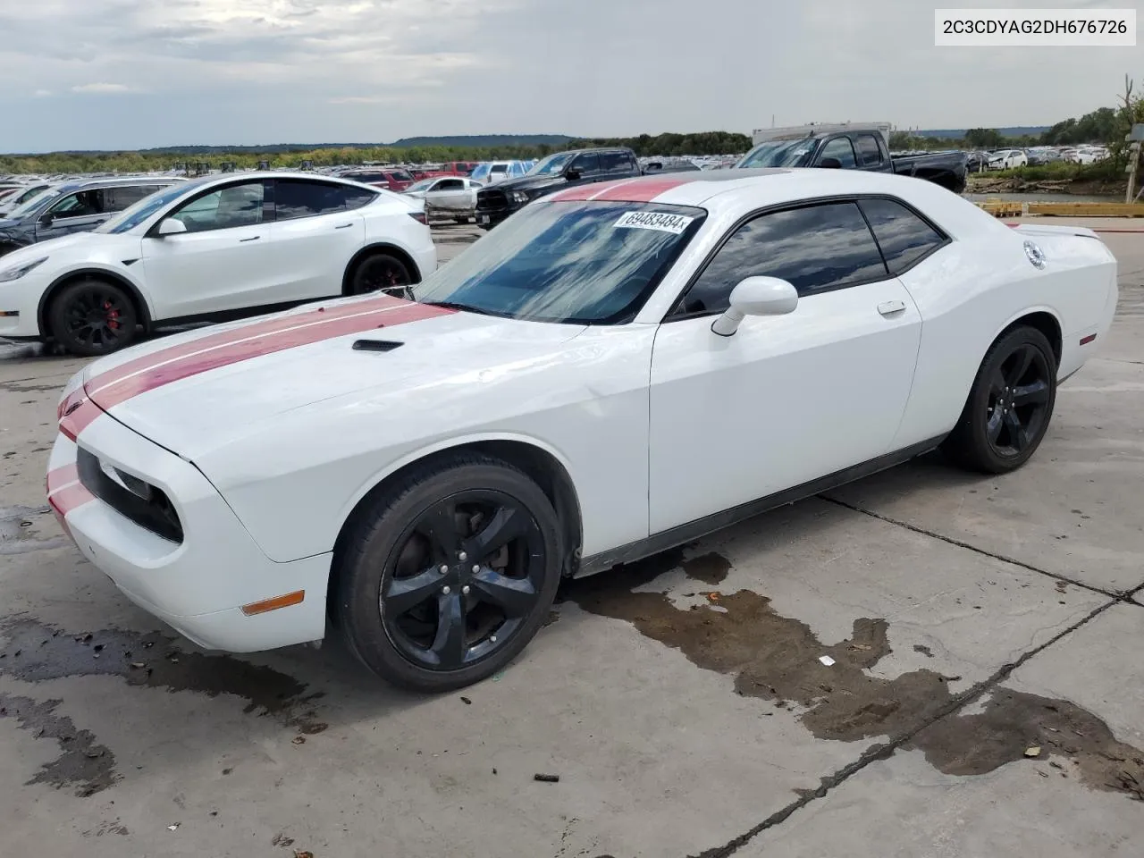 2013 Dodge Challenger Sxt VIN: 2C3CDYAG2DH676726 Lot: 69483484