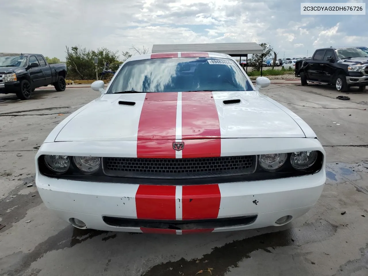 2013 Dodge Challenger Sxt VIN: 2C3CDYAG2DH676726 Lot: 69483484