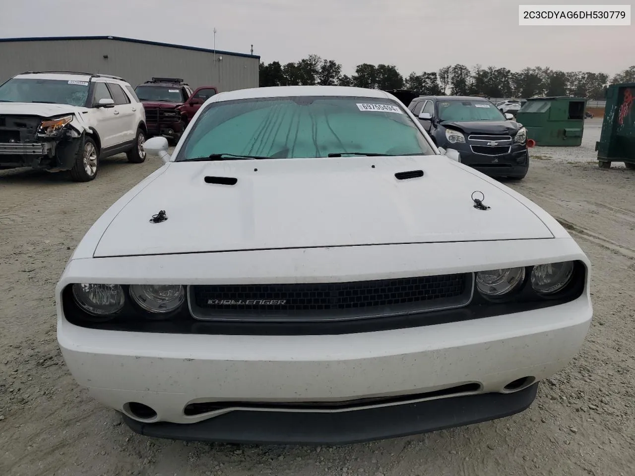 2013 Dodge Challenger Sxt VIN: 2C3CDYAG6DH530779 Lot: 69755494