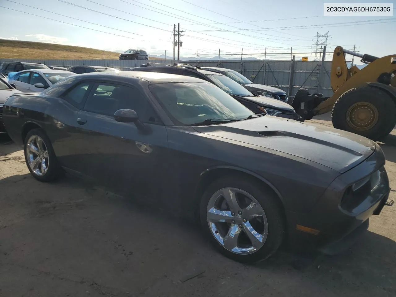 2C3CDYAG6DH675305 2013 Dodge Challenger Sxt