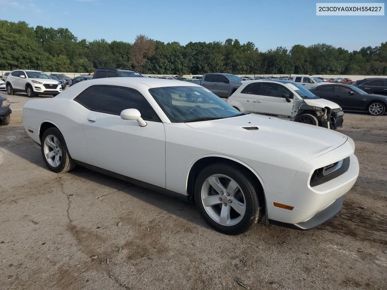 2013 Dodge Challenger Sxt VIN: 2C3CDYAGXDH554227 Lot: 70054894