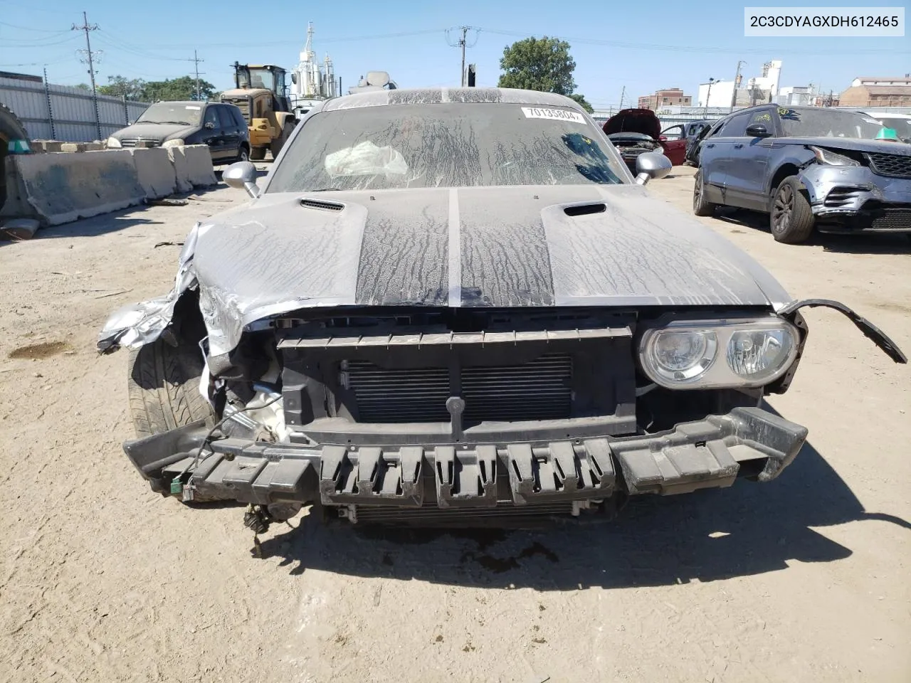 2C3CDYAGXDH612465 2013 Dodge Challenger Sxt