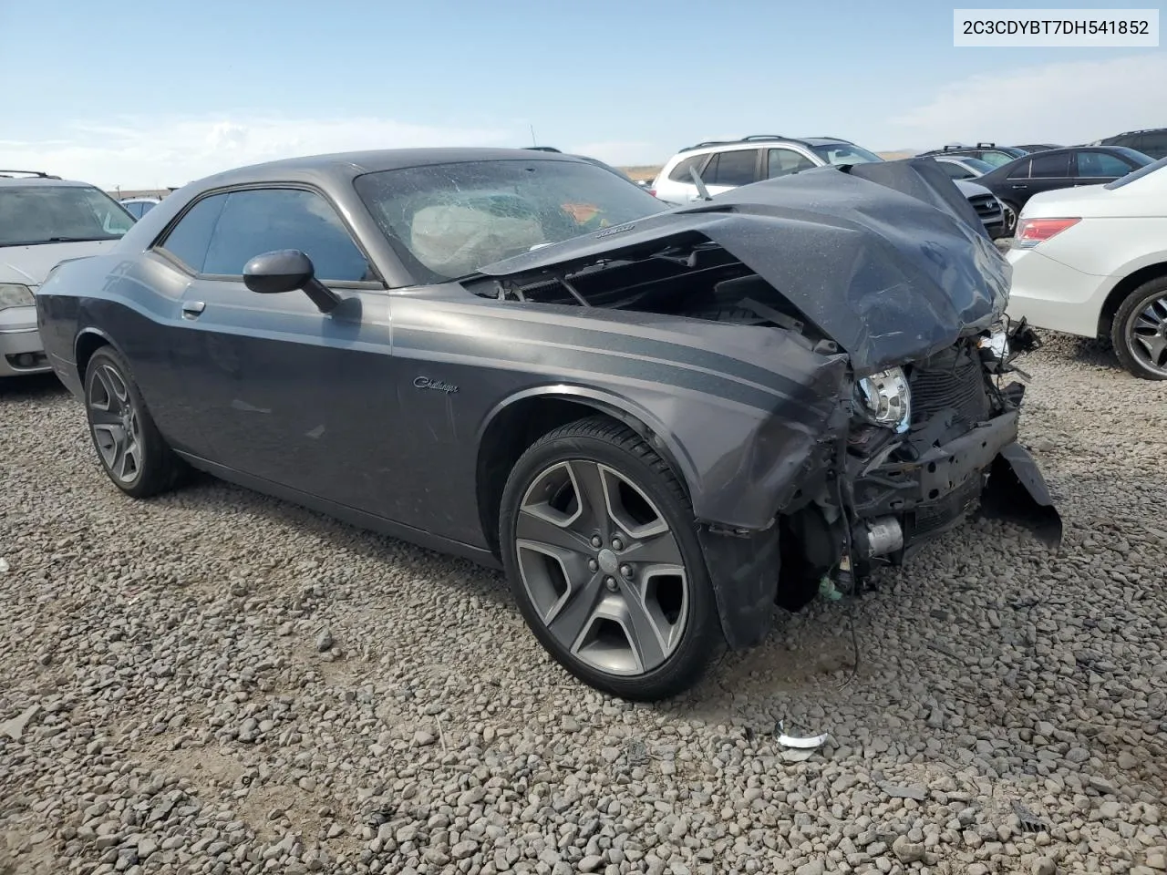 2013 Dodge Challenger R/T VIN: 2C3CDYBT7DH541852 Lot: 70338374