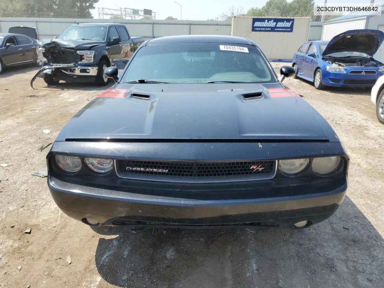 2C3CDYBT3DH646842 2013 Dodge Challenger R/T