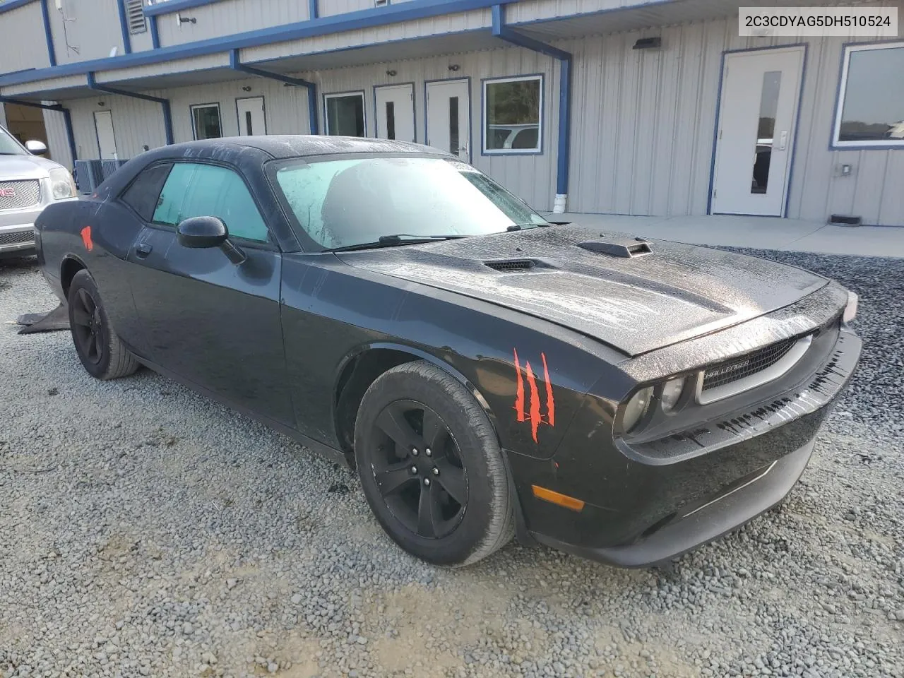 2013 Dodge Challenger Sxt VIN: 2C3CDYAG5DH510524 Lot: 70951524