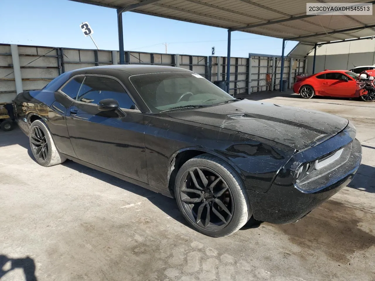 2013 Dodge Challenger Sxt VIN: 2C3CDYAGXDH545513 Lot: 71287324