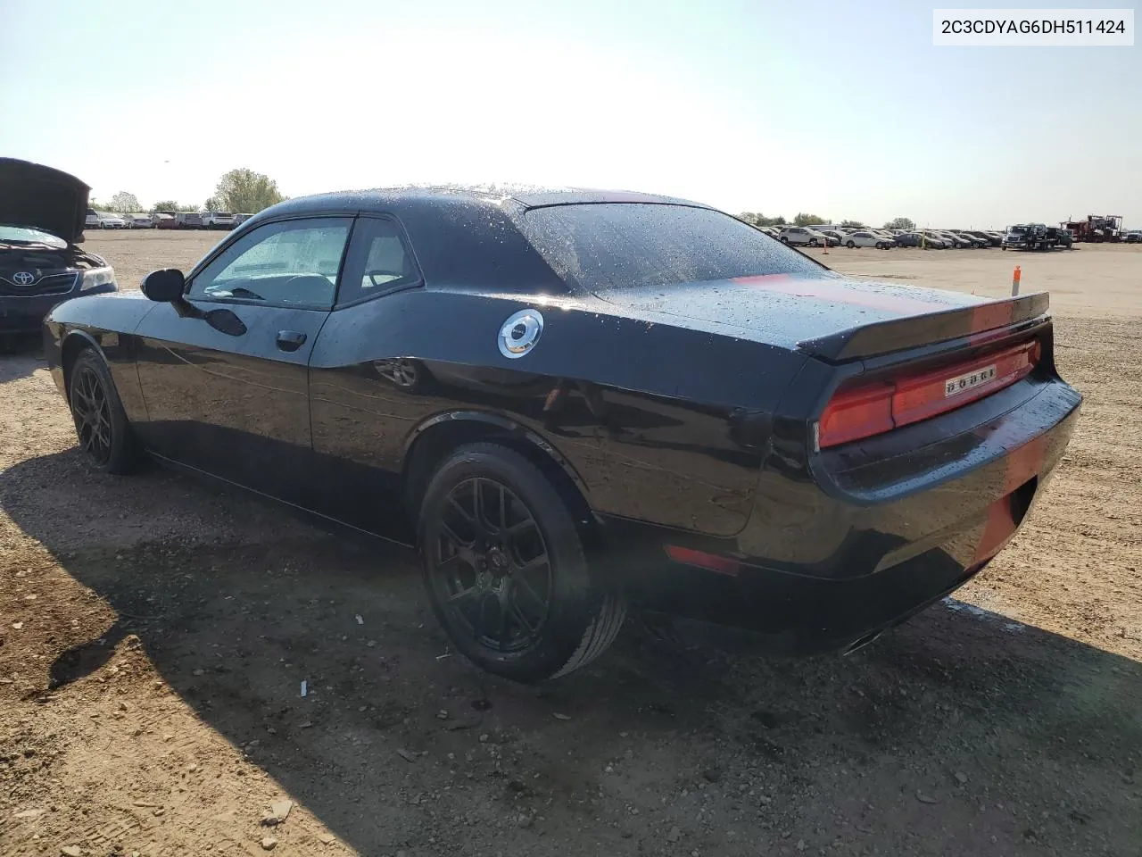 2013 Dodge Challenger Sxt VIN: 2C3CDYAG6DH511424 Lot: 71311754