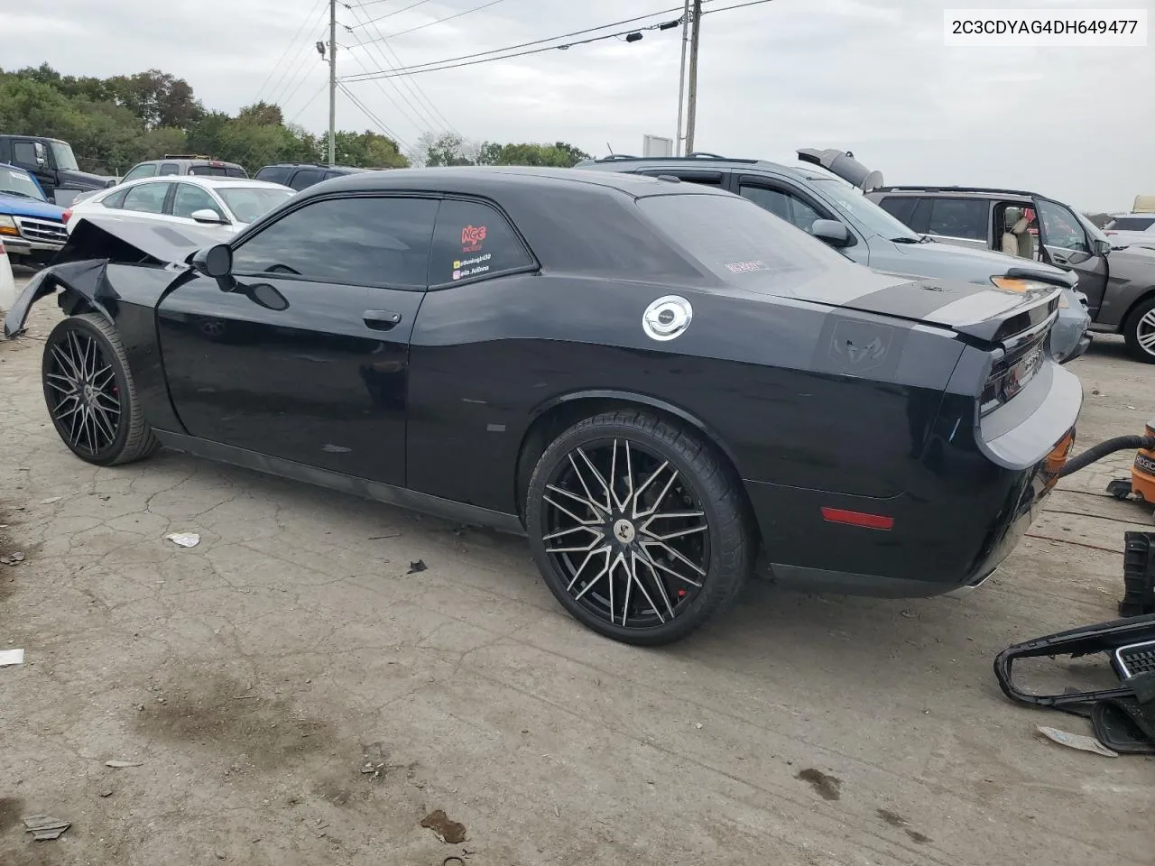 2013 Dodge Challenger Sxt VIN: 2C3CDYAG4DH649477 Lot: 71417244