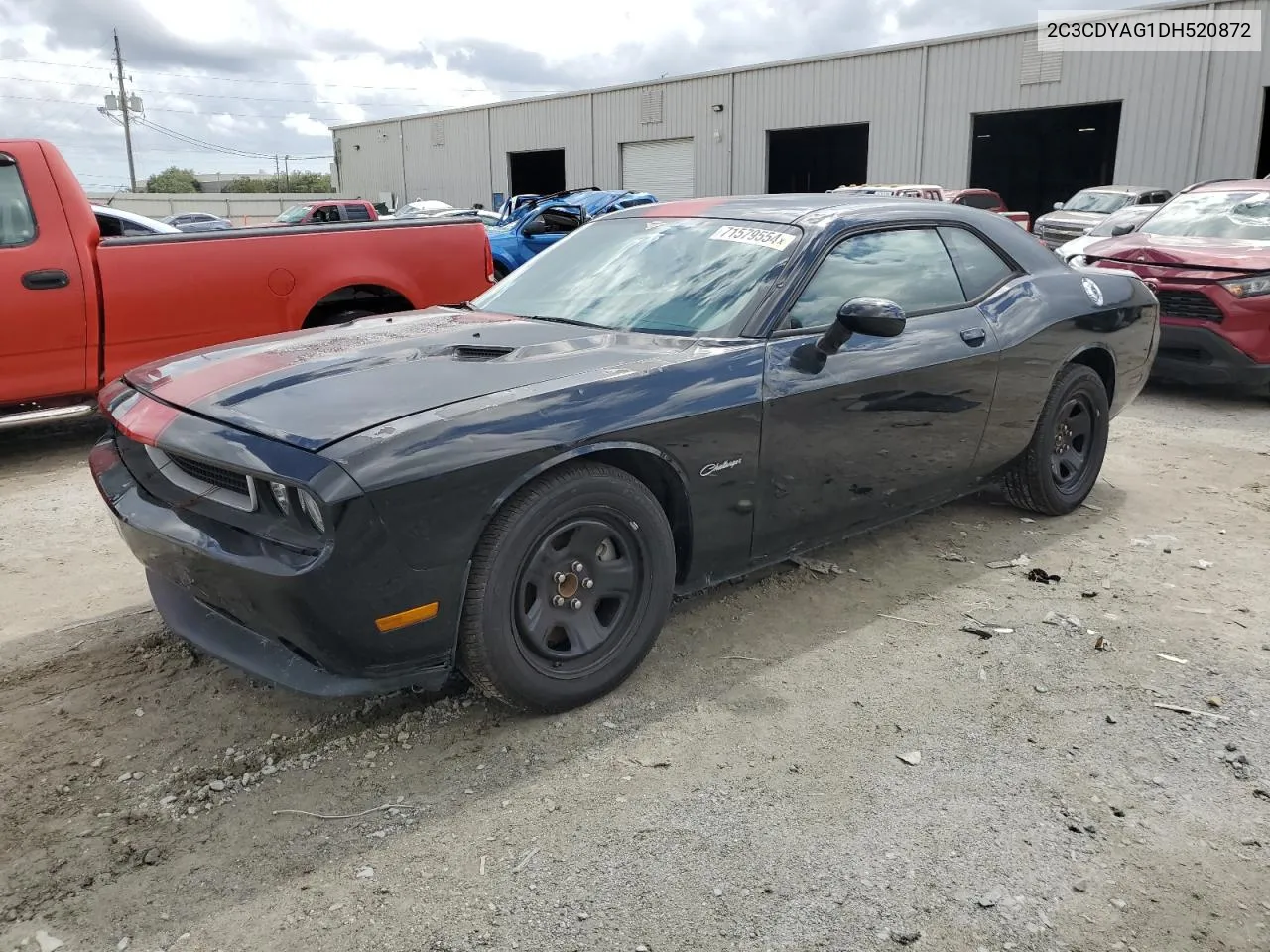 2013 Dodge Challenger Sxt VIN: 2C3CDYAG1DH520872 Lot: 71579554