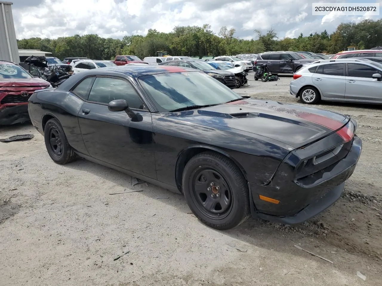 2013 Dodge Challenger Sxt VIN: 2C3CDYAG1DH520872 Lot: 71579554