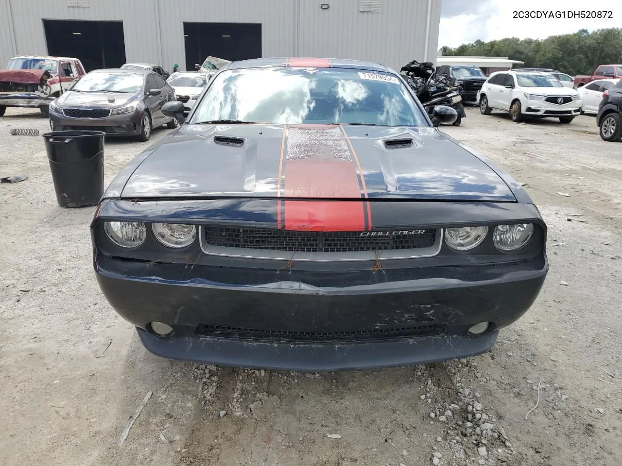 2013 Dodge Challenger Sxt VIN: 2C3CDYAG1DH520872 Lot: 71579554