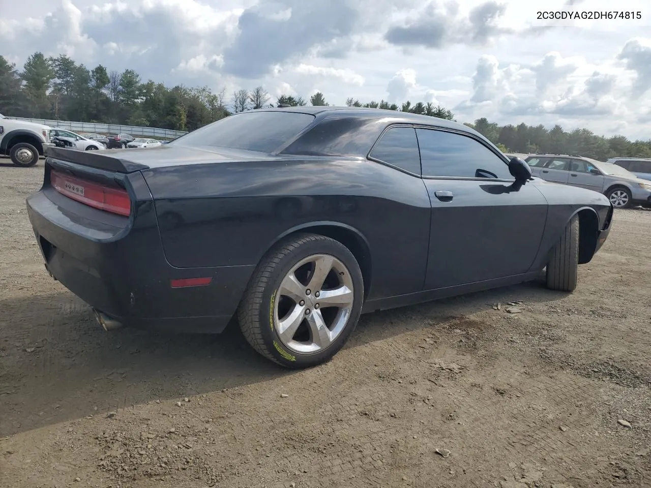 2013 Dodge Challenger Sxt VIN: 2C3CDYAG2DH674815 Lot: 71666934