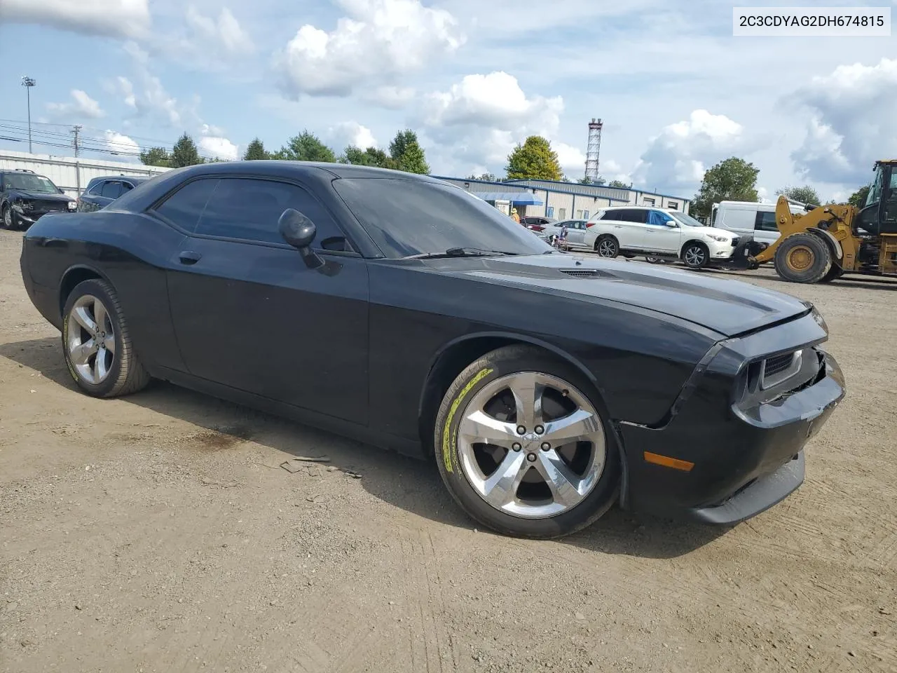 2013 Dodge Challenger Sxt VIN: 2C3CDYAG2DH674815 Lot: 71666934