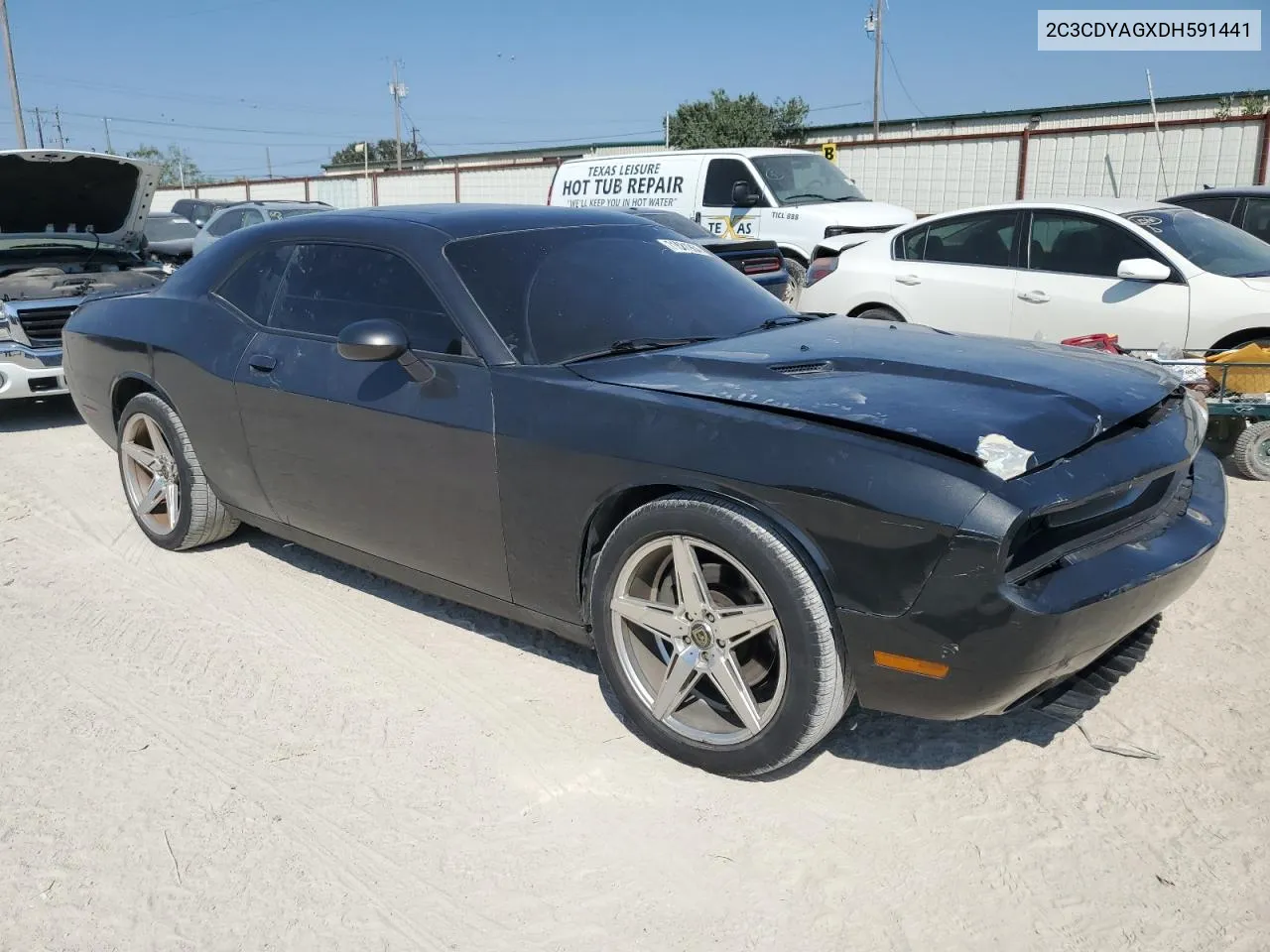 2013 Dodge Challenger Sxt VIN: 2C3CDYAGXDH591441 Lot: 71681964