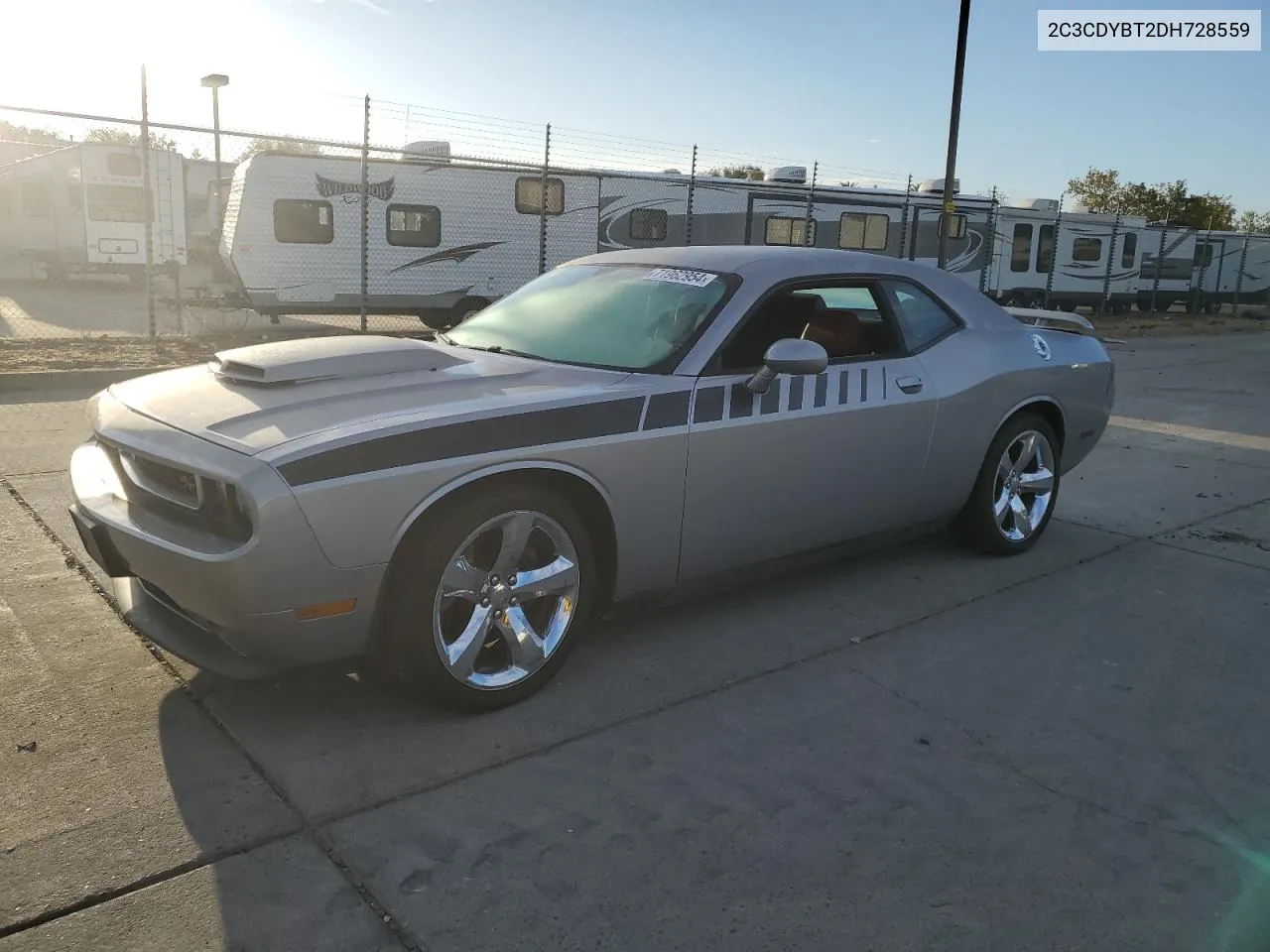 2013 Dodge Challenger R/T VIN: 2C3CDYBT2DH728559 Lot: 71962954