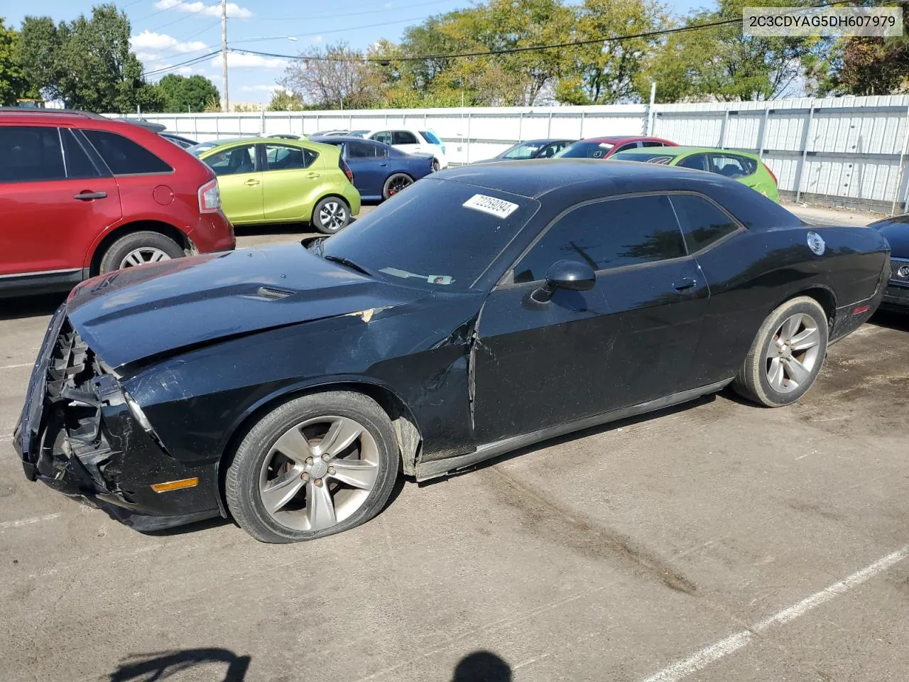 2013 Dodge Challenger Sxt VIN: 2C3CDYAG5DH607979 Lot: 72259094