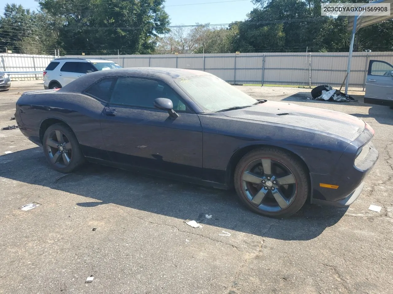 2013 Dodge Challenger Sxt VIN: 2C3CDYAGXDH569908 Lot: 72445864