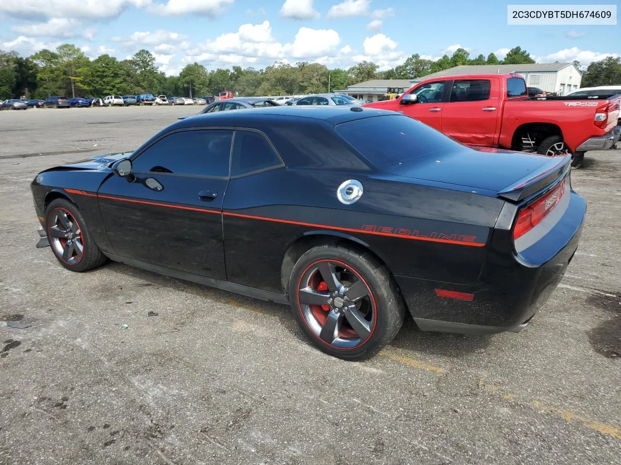 2013 Dodge Challenger R/T VIN: 2C3CDYBT5DH674609 Lot: 72578094