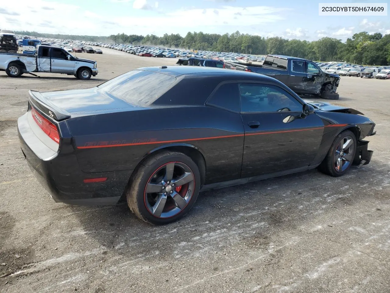 2013 Dodge Challenger R/T VIN: 2C3CDYBT5DH674609 Lot: 72578094