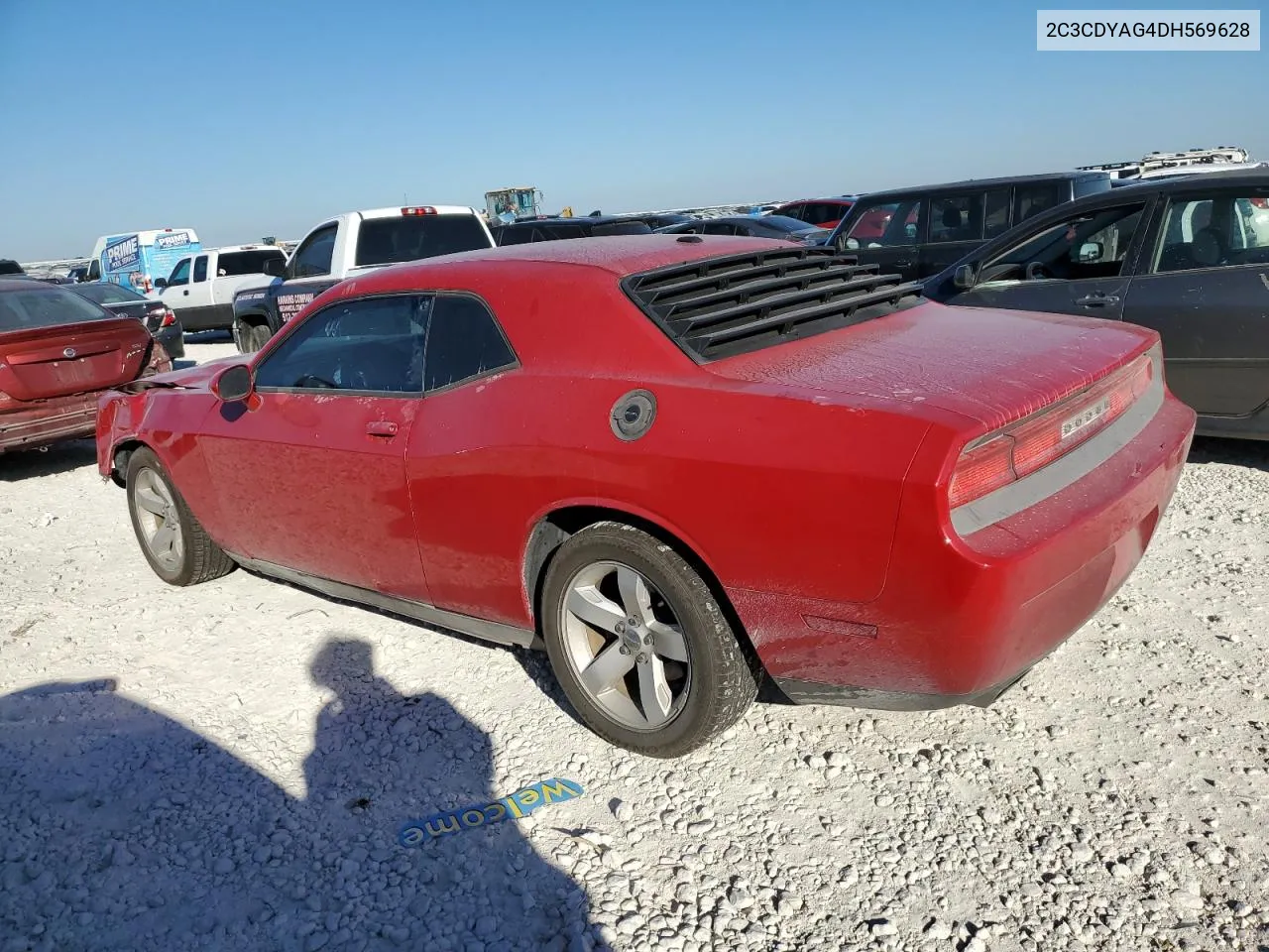 2013 Dodge Challenger Sxt VIN: 2C3CDYAG4DH569628 Lot: 72761454