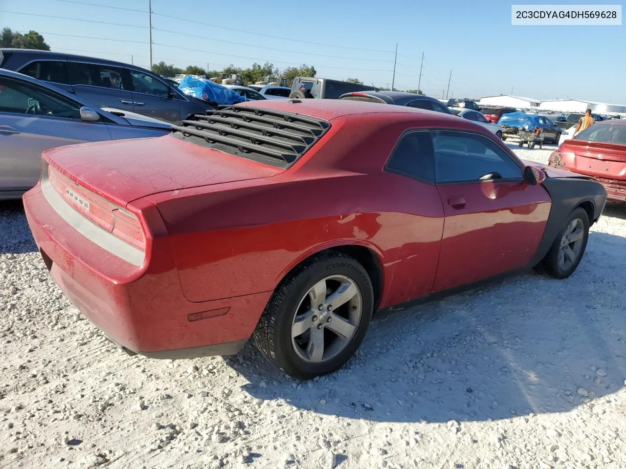 2013 Dodge Challenger Sxt VIN: 2C3CDYAG4DH569628 Lot: 72761454