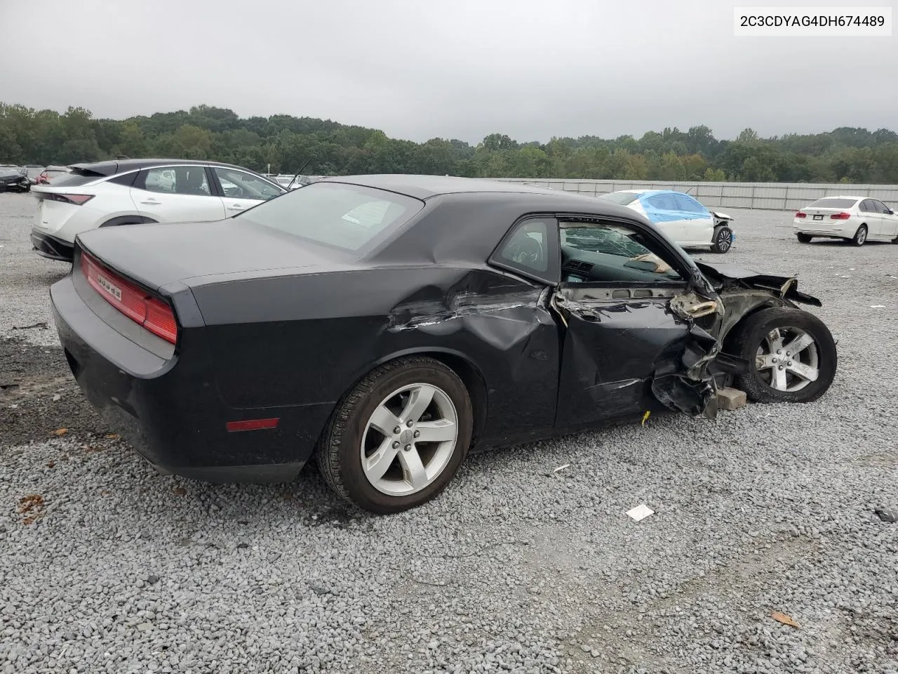 2013 Dodge Challenger Sxt VIN: 2C3CDYAG4DH674489 Lot: 72919934