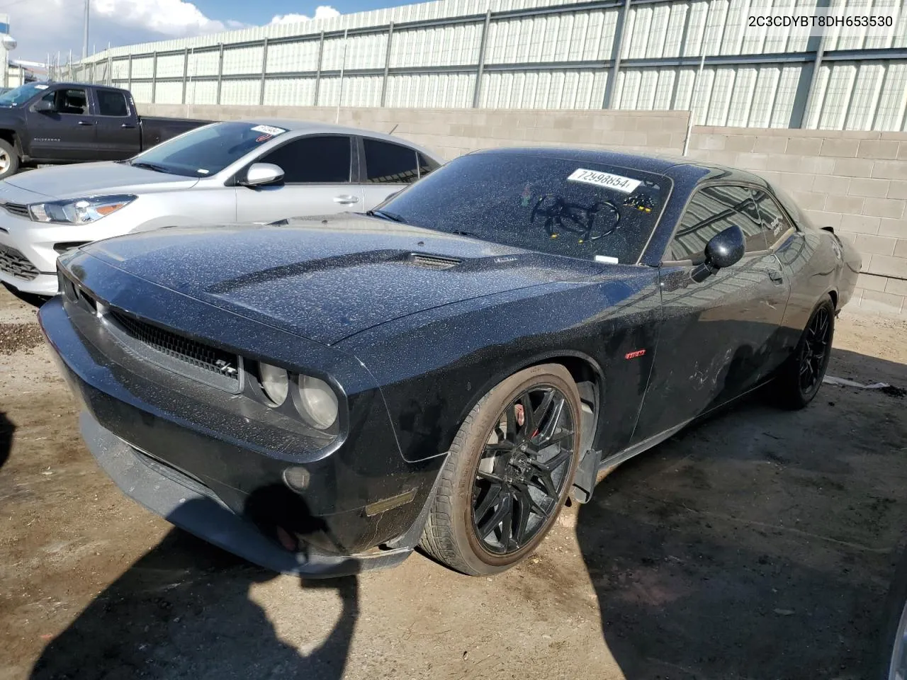 2C3CDYBT8DH653530 2013 Dodge Challenger R/T