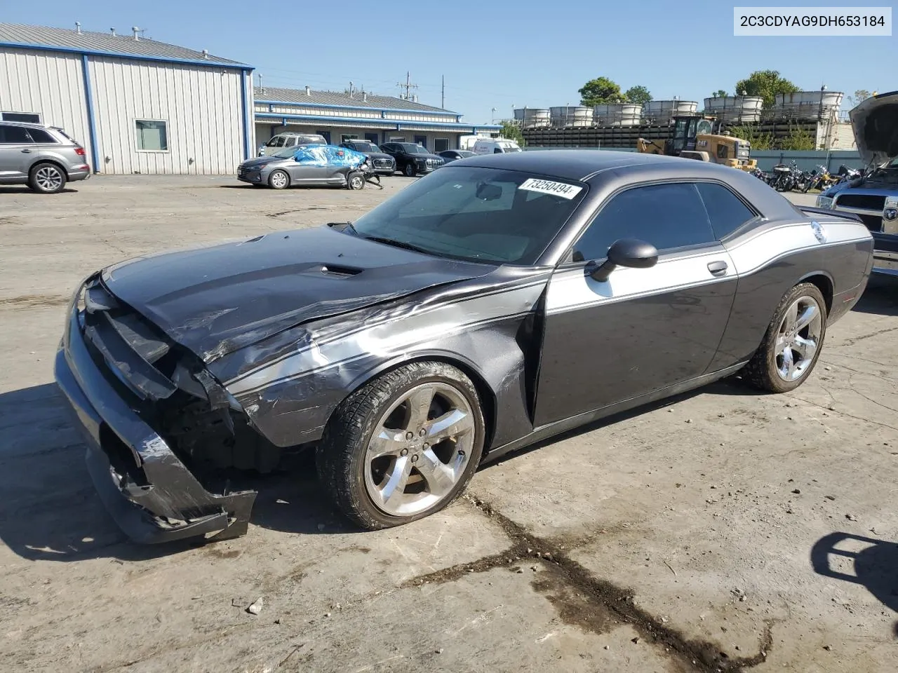 2013 Dodge Challenger Sxt VIN: 2C3CDYAG9DH653184 Lot: 73250494