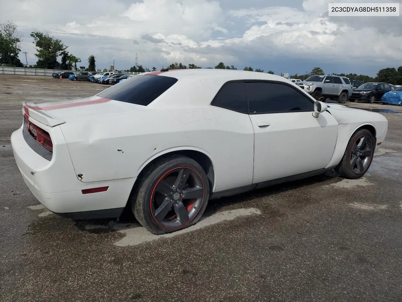 2013 Dodge Challenger Sxt VIN: 2C3CDYAG8DH511358 Lot: 73343814