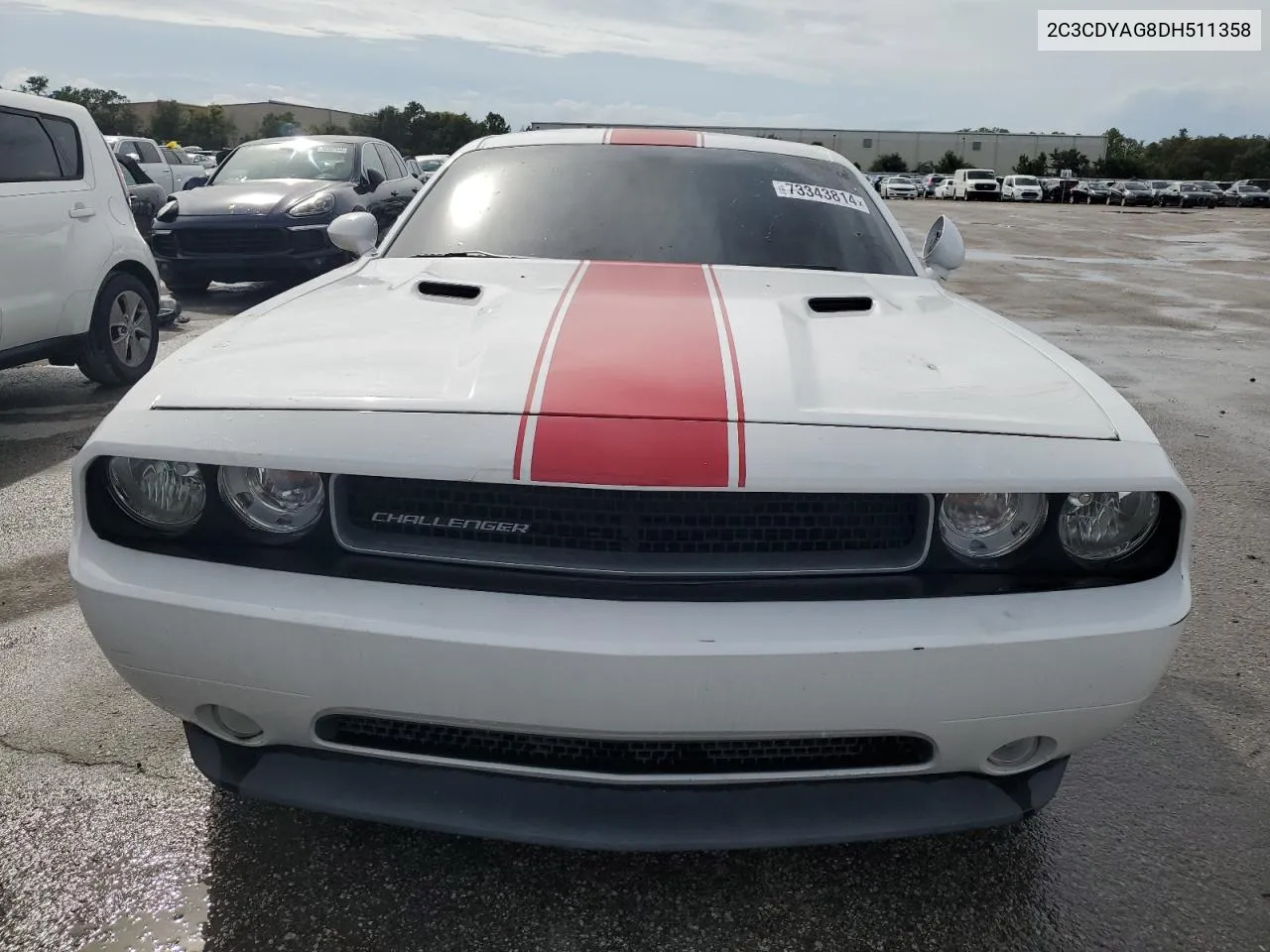 2013 Dodge Challenger Sxt VIN: 2C3CDYAG8DH511358 Lot: 73343814