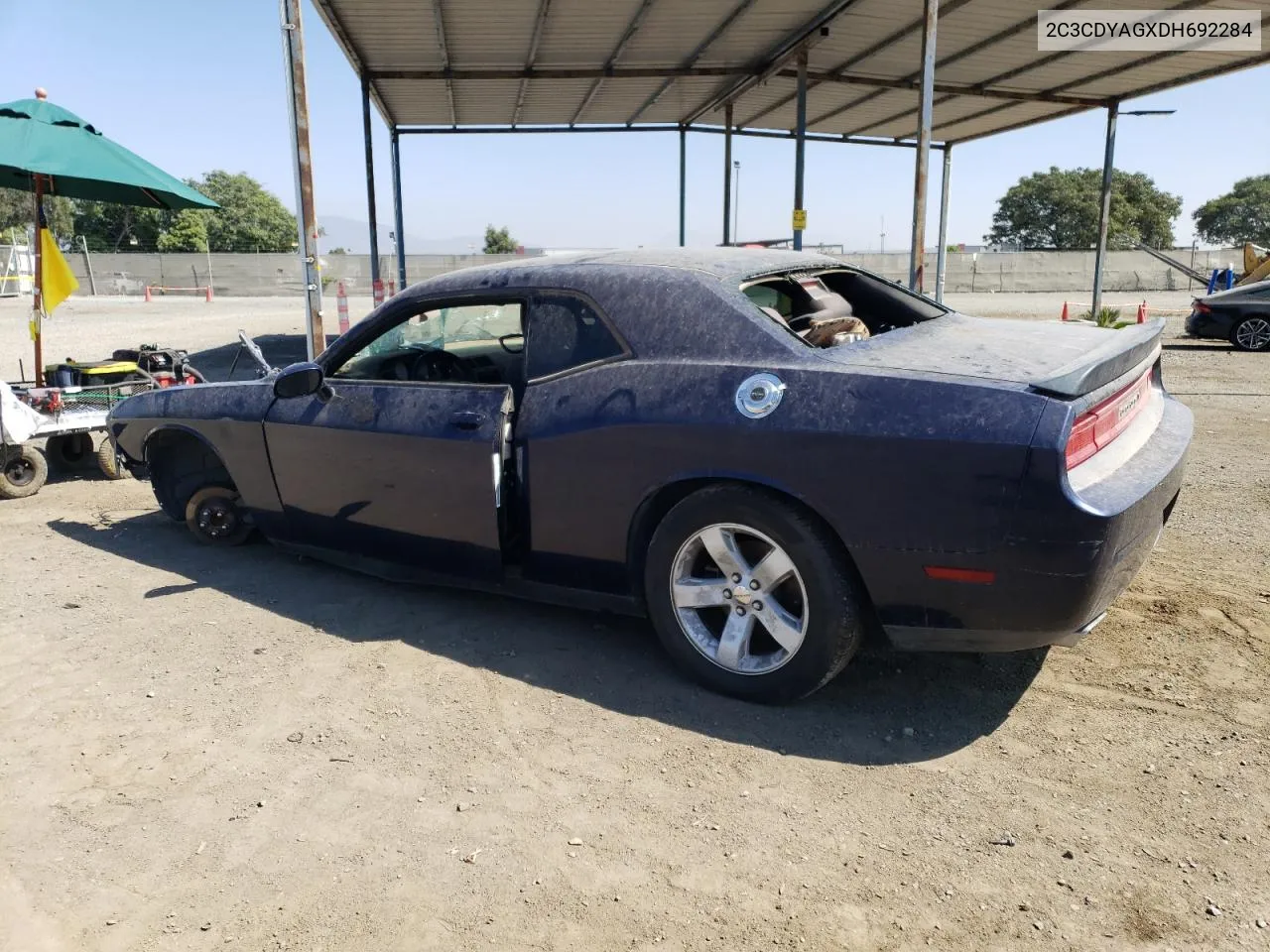 2013 Dodge Challenger Sxt VIN: 2C3CDYAGXDH692284 Lot: 73397214