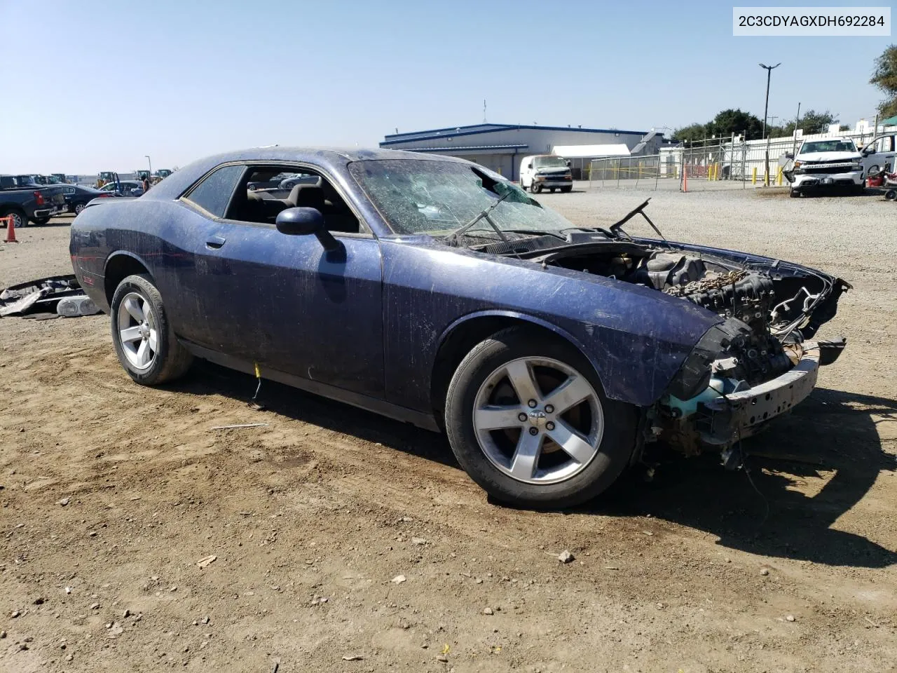 2013 Dodge Challenger Sxt VIN: 2C3CDYAGXDH692284 Lot: 73397214