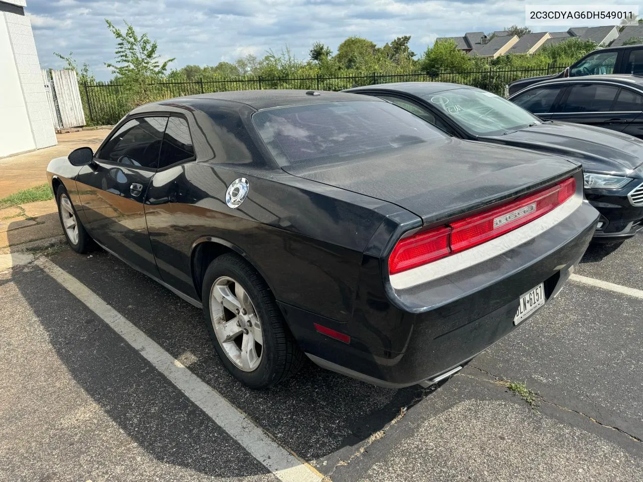 2013 Dodge Challenger Sxt VIN: 2C3CDYAG6DH549011 Lot: 73409234