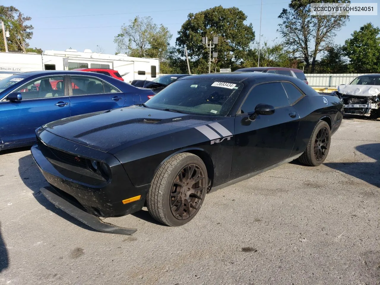 2013 Dodge Challenger R/T VIN: 2C3CDYBT9DH524051 Lot: 73693434