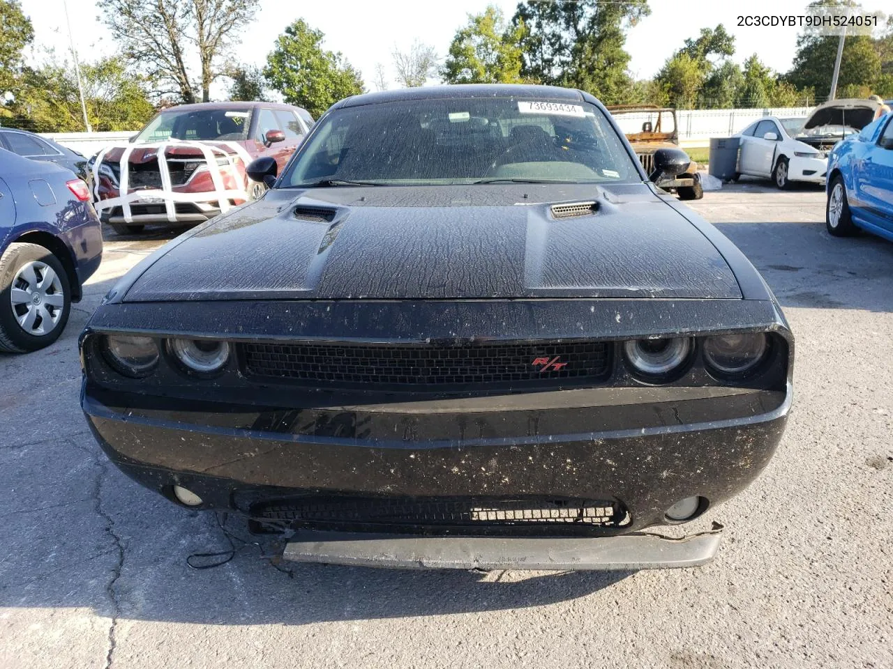 2013 Dodge Challenger R/T VIN: 2C3CDYBT9DH524051 Lot: 73693434