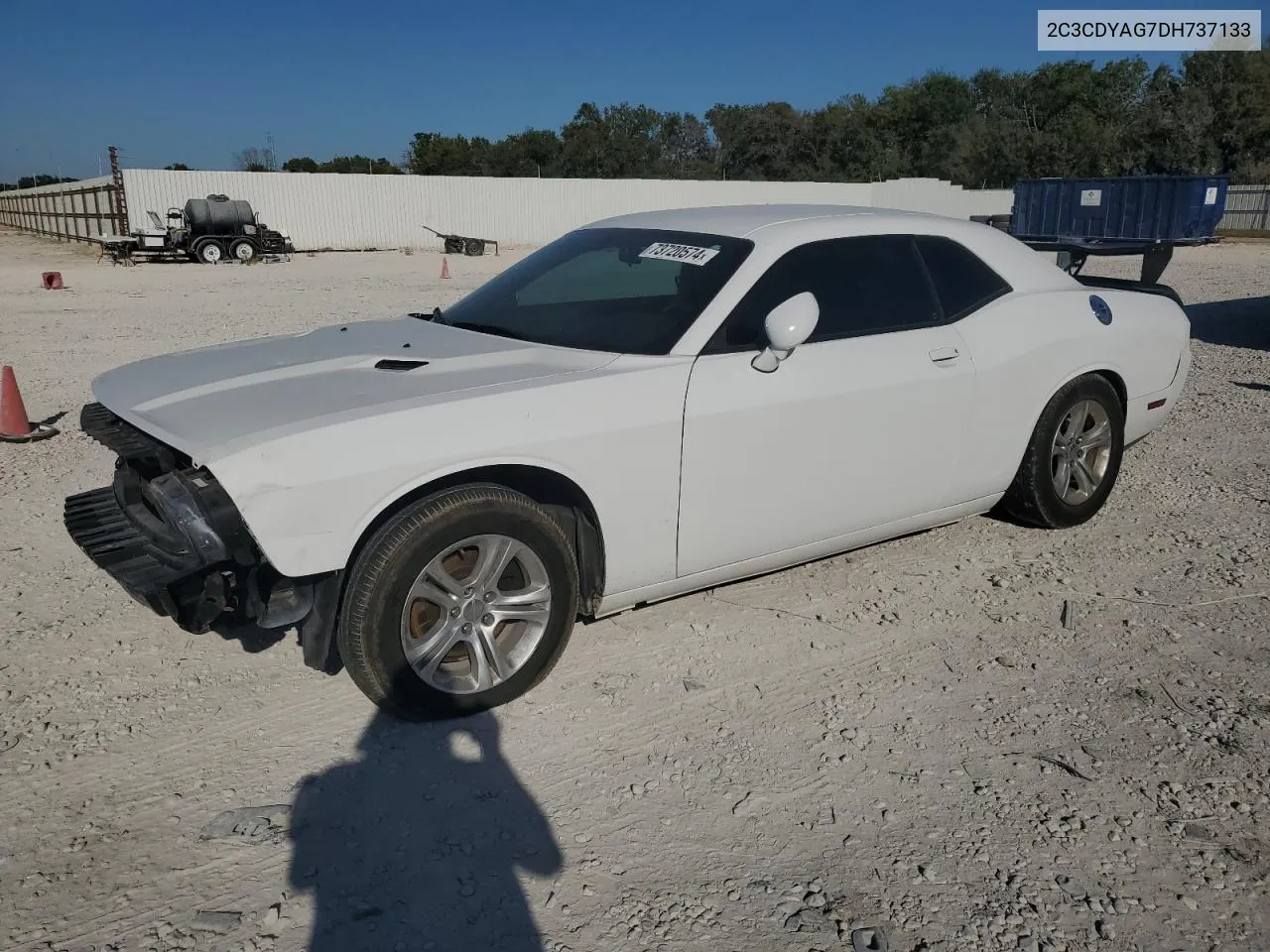 2013 Dodge Challenger Sxt VIN: 2C3CDYAG7DH737133 Lot: 73720574