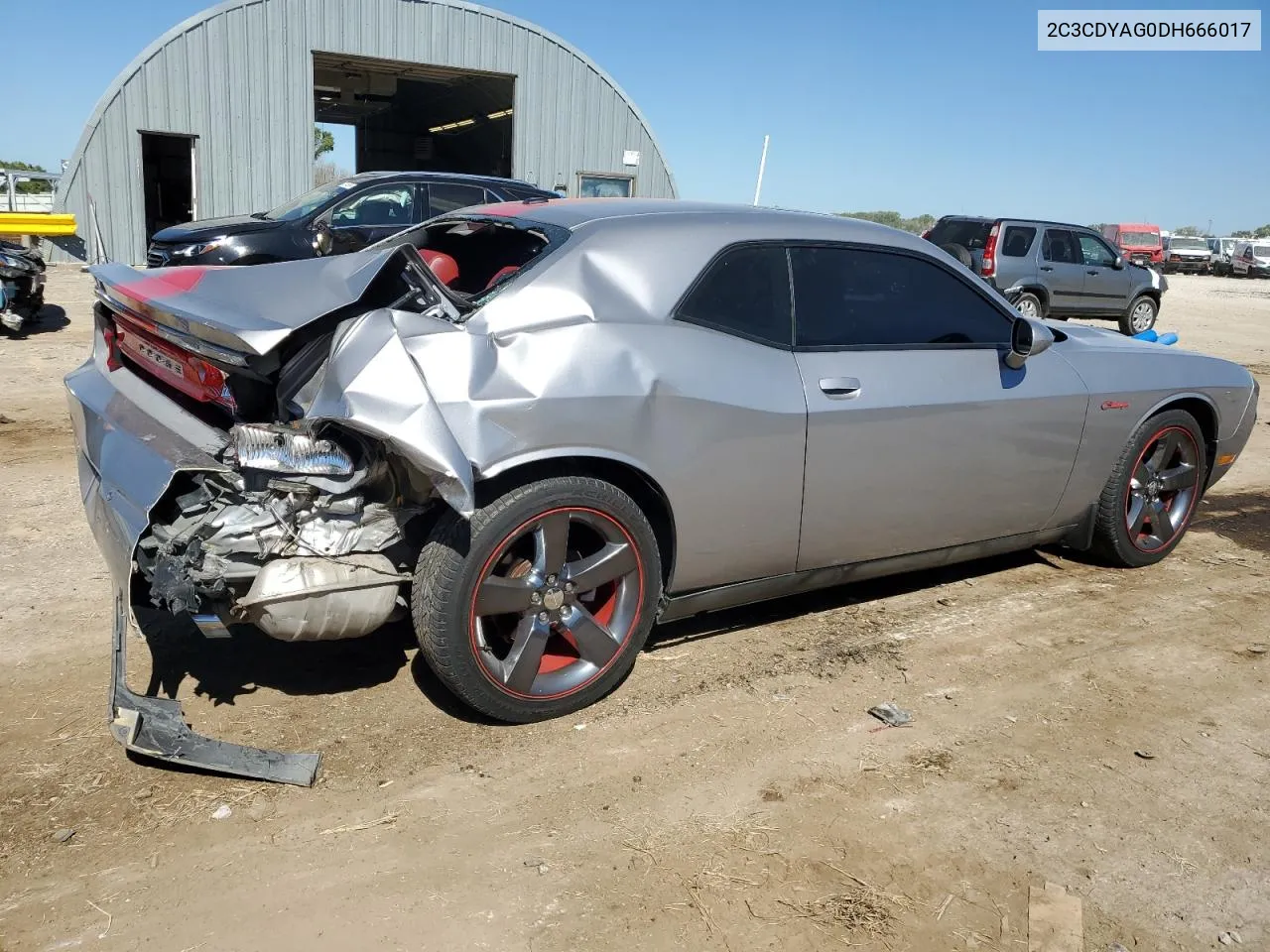 2013 Dodge Challenger Sxt VIN: 2C3CDYAG0DH666017 Lot: 73981394