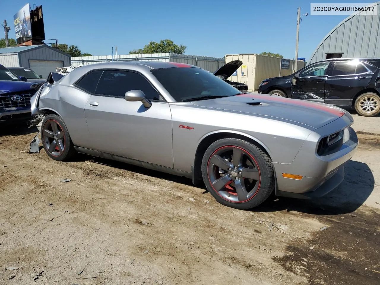 2013 Dodge Challenger Sxt VIN: 2C3CDYAG0DH666017 Lot: 73981394